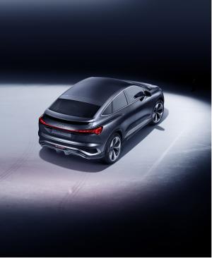 Audi Q4 Sportback e-tron Concept 2020 года 